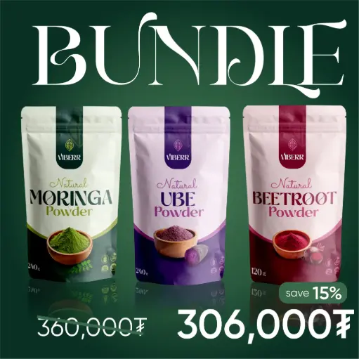 [2399905] Moringa + Ube + Beetroot